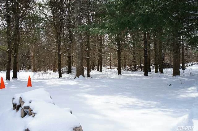 Situated In Quiet East Moriches Community, This Is A Great Location To Build Your Dream Home.