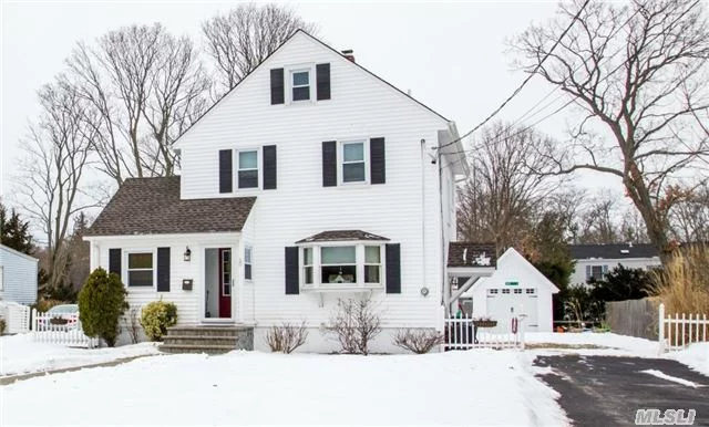 Charming 1950 Colonial In Desirable Lawrence Farms Featuring 3 Brs, 2 Full Baths On Deep Property. Recent Updates Include New Roof, New Windows, New Bath, New Burner, Hot Water Tank, Front Walkway And Stoop. Storage Galore With Full Basement, Full Walk-Up Attic And Garage. Hardwood Floors, Pocket Doors And Open Layout. Super Low Taxes...$6981 With Star Exemption !!!