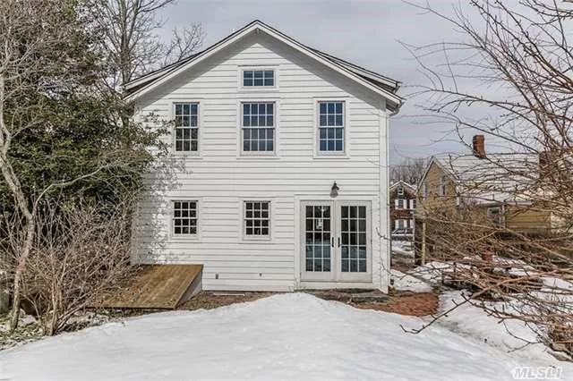 Restored And Expanded In 2004, This C.1780 Greenport Vernacular In The Historic District Features Chef&rsquo;s Professional Grade Kitchen With Open-Concept, Farm-To-Table Dining Space And A Master Wing With Office, Full Bath And Generous Soaking Tub. Two More Full Baths, Two Guest Rooms, Wide Plank Floors And Historic Details Add To The Allure Of This Village Gem.