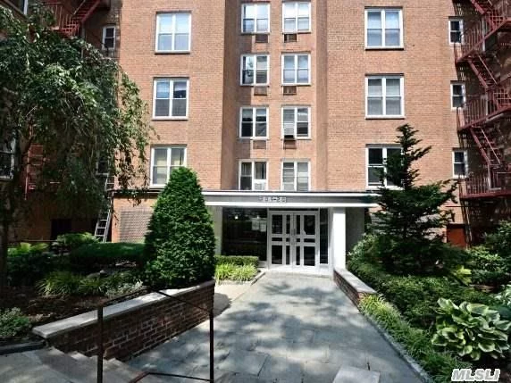 Sundrenced Spacious 2 Bedroom In Pristine Condition. Maint. Includes All Utilities; Gas/Heat & Electric & Taxes. Reserved Parking Available. Top Bay Terrace Location; Close Proximty To All....Express Bus To City Right Outside Your Door. Minutes To The Lirr. Sd #25.