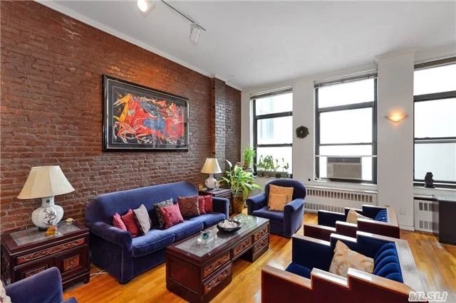 This Classic Soho Style Loft Is 2305 Sqft, And Can Be Easily Converted Into Two Or Three Bedrooms (Feel Free To Check With Your Architect). Just Walk One Block Down And You Are In The Soho Shopping Area, Super Prime Location. Apartment Has 7 Over-Sized Windows, With Windows On Both Ends Of The Apartment. Bring Your Designer And Create The Loft You Have Always Dreamed Of.