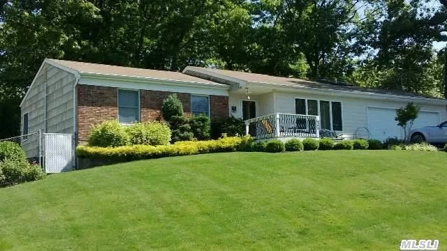 Pristine Sunlit Ranch W/Cathedral Ceilings, Enormous Dining Rm W/Built-In Cabinetry, Updated Kitchen W/Granite And Stainless Steel Appliances. Family Rm W/Fireplace, Step Down Living Rm W/French Doors. Master Bedroom W/Bath, 3 Add&rsquo;l Bedrooms, Full Bath.  All Anderson Windows, New Roof, Igs, Rear Deck, Cac. Garage Converted To Living Rm. Taxes W/O Star