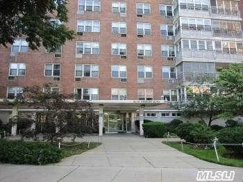 This Southern Exposure Unit Located In A Very Well-Maintained And Financially Sound Concrete Building. Spacious Livingroom Along With An Enclosed Terrace Allows For Year Round Enjoyment Of Natural Light. Pass Through Kitchen Leads Into The Open Dining Alcove. Hard Wood Floor Throughout, Marble Bathroom And Generous Closets. Short Walking Distance To 7 Train, Lirr, Qm2Midtown