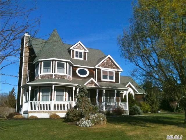 Jump Into Summer 2015 In This Beautiful Contemporary Home In This Lovely North Fork Beach Community! Access To Bay Beach, Park/Bbq/Picnic Areas. Handsome Kitchen W/Quartz Countertops, Open & Airy Floor Plan, 2 Gas Fireplaces, Natural Gas Heat, Wood Floors, Paver Patio And A Large Yard For Gardening, Games Or Relaxing!