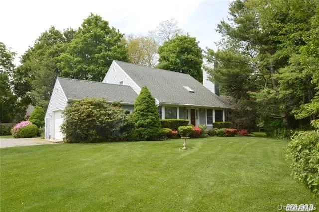 Perfect Weekend Get-A-Way. A Cape Home Situated On An Acre Of Landscaped Property With 2 Large Bedrooms Upstairs, Main Floor Master Suite, And Living/Dining Room With Wood Burning Fireplace. Generous Enclosed Porch And Large Trex Deck Perfect For Entertaining. Enjoy A Sandy Bay Beach At The End Of Indian Neck Lane And Use The Spacious Outdoor Shower.