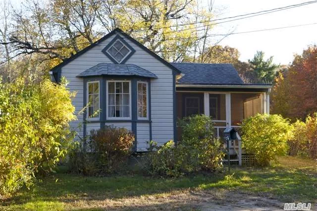 Wonderful Cottage With Screened In Porch For Summer Or Year Round Enjoyment. Backs Up To Preserve With Trails And Room For A Pool. Appliances And Heating Updated Within Last 5 Years. Newly Renovated But Holds Much Of Its 1938 Charm.