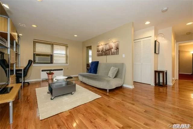 This Gorgeous One Bedroom Apartment Features An Updated Kitchen, A Completely Renovated Spa-Like Bathroom And New Gleaming Hardwood Floors Throughout. This Building Has Renovated Hallways And Lobby With A Key-Less Fob Entry System. It Is Centrally Located Across From The Park And Is Near The Train Station And Shopping. A True Find!