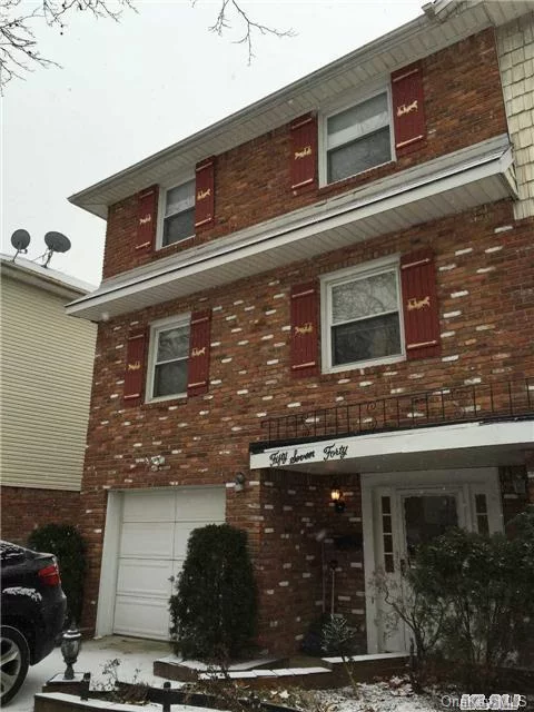 Semi-Attached Spacious 2 Family 7 Bedrooms, 4.5 Baths In Bayside School District #26, Updated Kitchen On 1st Floor And 2 Updated Bathroom On Third Floor, Convenient To Shop/Schools/Qcc/Cardozo Hs, Bus To Flushing/Jamaica/Manhattan, Minutes To Alley Pond Park.