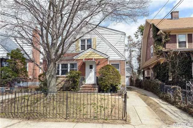 Legal 2 Fam Walk To Lirr , Recently Renovated New Roof And Windows, New Basement.