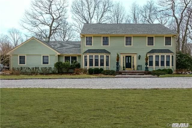 Spacious 6 Bedroom 3.5 Bath Colonial Set On 2 Spectacular Acres. This Home Features A Granite Kitchen With Stainless Appliances Opening To A Deck And Manicured Property Ig Gunite Pool, Hardie Board Siding, Beautifully Renovated Bathrooms, Finished Basement, Garage-Tech Garage, New Heat And Cac Systems, Great Space For Entertaining. Lloyd Harbor Beach, Mooring, Tennis, Camp(Dues).