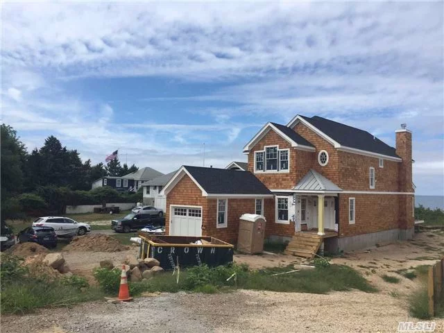 Waterfront New Construction! Sound Front Post Modern To Be Built. Gorgeous Walk Out Sandy Beach With No Bluff.Spacious New North Fork Cedar Shingled 3 + Bedroom W 3 Full Baths. Hardwood, Granite, Stainless Steel Appliances...Sunsets And Extraordinary Swimming. Don&rsquo;t Wait!