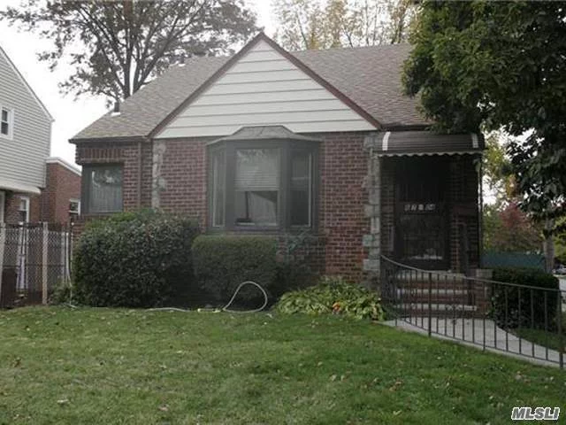 Very Nice Corner Brick 3Br Cape In Need Of Some Updating And With Good Bones And Structure. Terrific Location, School District 26, 40X100 Lot. Room For Extension/Expansion. Sold As Is. Priced Right, Won?t Last.