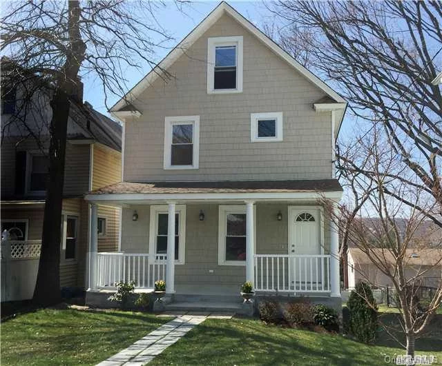 Completely Renovated 4 Bedroom, 3 Bath Village Colonial-- All New  Hardwood Floors , Roof, Windows, Siding, Plumbing, Electric. 2 Zone Gas Heat & Central Air, Granite Kitchen W/Brand New Appl. Wonderful Light Filled Rooms. Charmer On Quiet Street.