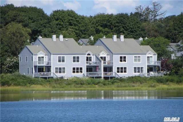 Turn Key And Care Free Living In This Bright, Open, And Spacious Waterfront Townhouse, With Pool, Tennis, And Marina. Expansive Waterviews Of Corey Creek And Easy Access To Peconic Bay. Low Taxes!