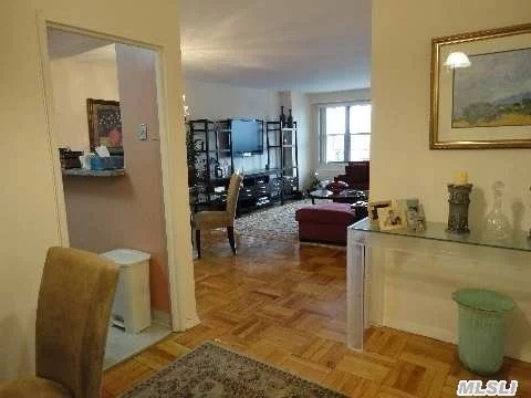 Large 1 Bedroom, Terrace With Gorgeous S.E. Water View .24-7 Security, 24 Hr Doorman, Indoor Garage, Dry Cleaners, Grocery Store, Full Service Spa W/ Hair & Nail Salon, Gym, Pool, Tennis Courts. Fitness Center, Party Room, Laundry Facilities. Walk To Bay Terrace Shopping Ctr. Total Monthly =$1014.87 + Garage $135.