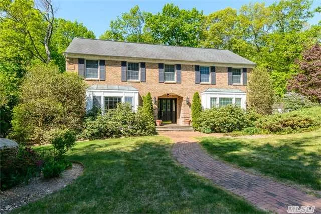 Reduced! Custom Brick Colonial On A Cul-De-Sac With Well Proportioned Sunny Rooms And Oversized Windows. Family Room With Stone Fp, Cook&rsquo;s Kitchen W/Stainless Steel Appliances,  Center Island, Breakfast Area, Bonus Rm/5th Bed. With Palladian Window, Master Suite W/ Bath , Part Finished Bsmt, 1/2 Acre Backs Preserve Offers Deck,  Hot Tub, Cac , Cvac,  Alarm, Beach & Mooring