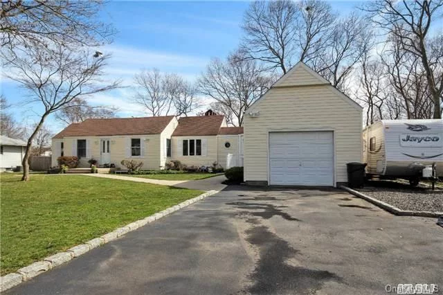 This Is A Very Unique House. Large Property. Legal Home Office, 3 Fireplaces, Inground Sprinklers, Garage, 3 Full Bathrooms, Updated Cesspools, Hw Heater, New Heating System. Great Location.Full Finished Basement With An Outside Entrance, Kit And Full Bathroom..39 Of An Acre.