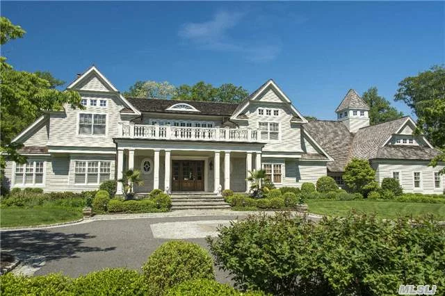 Architectural Masterpiece. Harriman Estates Colonial. 8000 Sq Ft (W/O Bsmnt) , 7Brs/8.55 Bths. Truly A Shangri-La W/Pristine Landscaping, Gunite Pool And Hot Tub. Tennis/Sports Ct. Outdoor Kit. And Fire Pit. Walk Out Lower Level With Gym, Media Center, And Sleeping Quarters. Control4 Home Automation System. Generator.