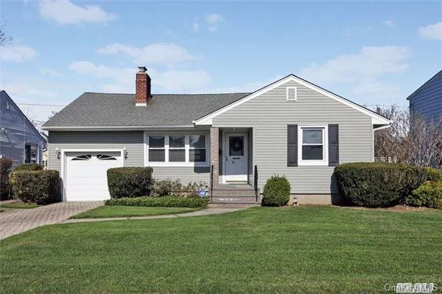 This Ranch Home Features Hardwood Floors, Fireplace, True Eat In Kitchen, Updated Windows, Updated Electric, Updated Bathroom. Full Basement, Young Roof, One Car Garage And Private Fenced In Yard.