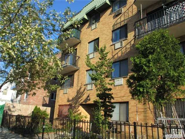 Location! Location! Location! A Nice & Bright One Bedroom Condo In Elmhurst! Low Common Charges! The Corner Unit Has Windows In Each Room. The Balcony Has Great View And Sunlight. Newly Painted In The Entire Apt. Some Free Furniture Included. A Must See Unit!!!