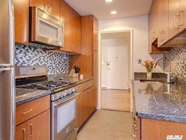 Go Wow! *Maintenance Includes All Utilities! Oversized Renovated Jr.4 Bayside Co-Op! Elegant 1-Bedroom +Possible 2nd Room! Windows Every Room! Room-Size Foyer! Designer Bathroom & Eat-In Kitchen! Granite & Stainless Steel! Closets Galore! Complaint Free-Below! Park Spot(Fee+) Convenient To All! Ez-Nyc! 2-Express Bus! Q28 To Flushing/#7Subway/Lirr! Q13 To Bayside Lirr!