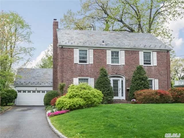 Beautiful Munsey Park Colonial With 4 Bedrooms And 2.5 Bathrooms.