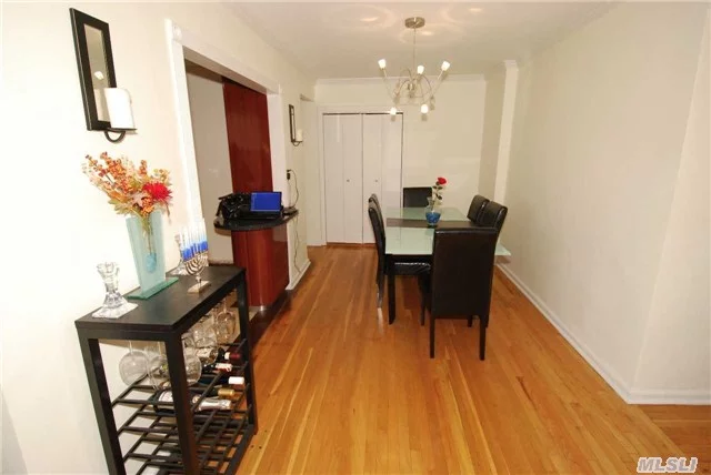 Large, Sunny, Newly Renovated 1 Bedroom Apt In Bayside. Plenty Of Closet Space And Storage Available In Building. Beautiful Olympic Size Pool, Kiddie Pool, Tennis Courts And Play Grounds Available During The Summer Months. 24- Hour Security, Elevator Building With Laundry And Indoor And Outdoor Parking. Close To Public Transportation Including Express Buses To Manhatten