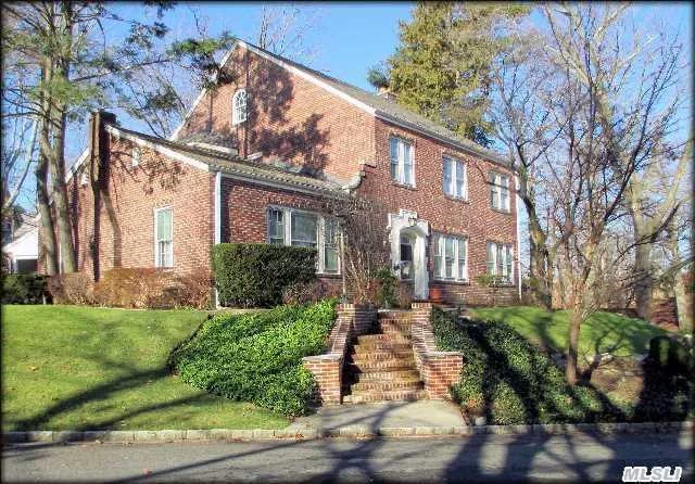 Outstanding Brick Colonial On Double Lot Property In The Heart Of Village Of Great Neck, Close To All! Gracious Rooms With Elegant Touches. Magnificent Library Office With Fire Place, Specious Living Room, Formal Dining Room, Marble Kitchen With Breakfast Room,  4 Bedrooms,  Finished Basement With Separate Entrance. Second Lot Address Is 10 Henry Street With $9, 462 Taxes.