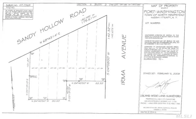 Parcel Of Land Is Being Sold As-Is Inclusive Of House. Possibilities: 1. Existing House With One Or 2 Lots, Remove House And Have 2 Or 3 Lots.