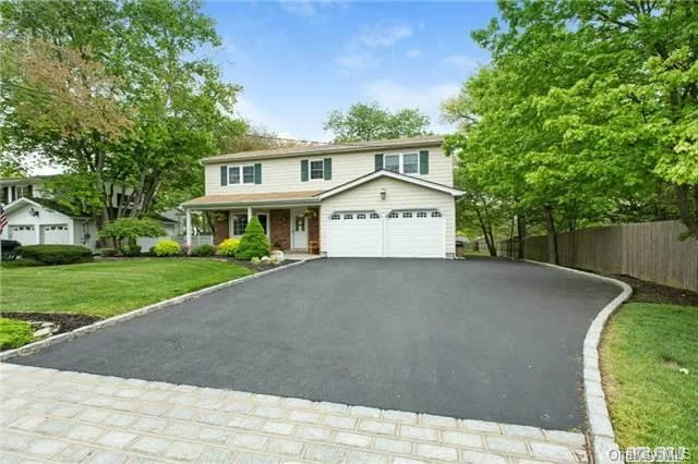 Meticulous Colonial On Quiet Dead End Street. Beautiful Kitchen W/ Stainless Steel Appliances And Granite Counter-Top. Family Room W/ Fireplace And French Doors To Deck. Original Owner & Custom Built Home. Oversized Deep 2 Car Garage. Picturesque, Fenced Nice Size Backyard. Too Good Too Miss!