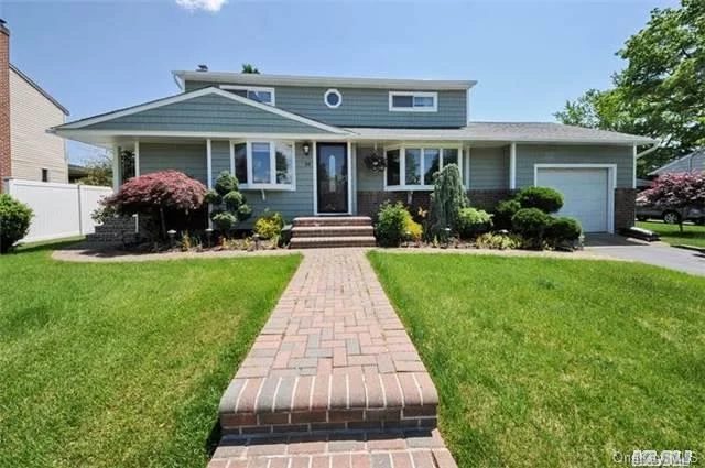 Expanded Ranch Offers 3 Large Bedrooms, 2 Full Baths, Cac , Full Finished Basement. Sliding Doors From The Kitchen Onto A Deck Overlooking The Yard With A Retractable Awning. Siding Is 1 Year Old, Updated Kit. And Baths And Hot Water Heater. Clean And Bright Makes This House A Delight!