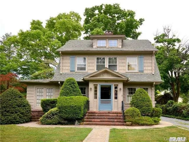 The Charm Of A Bygone Era...Capture A Moment Of History In This Handsome Colonial. Built In 1915, When They Built Homes With Care, This Home Sits On Over-Sized, Lush Property And Features A Charming Lr With Brick Fireplace, Fdr, Friendly Eik With Nostalgic Breakfast Nook, 3 Bedrooms And Full Bath On 2nd Floor And A Walk-Up Attic With Finished Space & 2 Car Det. Garage.