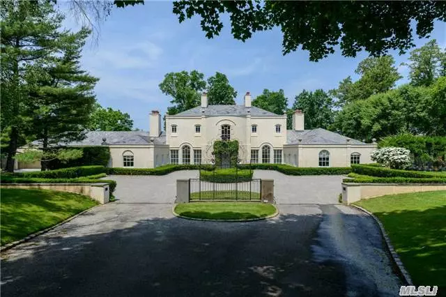 Dramatic Price Reduction Creating Incredible Value For 6 Acre Waterfront Dream! Approximately 6-Acres On Oyster Bay Harbor. Every Amenity - Pool, Pool House/Cottage, All-Weather Tennis Court. Spectacular Master Suite!