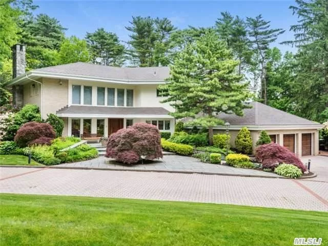 Stunning Contemporary Home Built In 1986, Set On 1.93 Acres In Beautiful Old Westbury. This Four Bedroom Home Is Perfect For Entertaining And Includes Wine Cellar, In-Ground Pool And Large Decks.