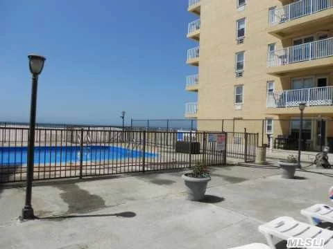 Spectacular Oceanfront Apartment With A 20 Foot Terrace. Ocean Views From Every Room. Master Has On Suite Bath With Large Walk In Closet. Heated Outdoor Pool. Biggest And Best Terrace In Long Beach.. There Is Still Time To Make This Your First Summer In Long Beach