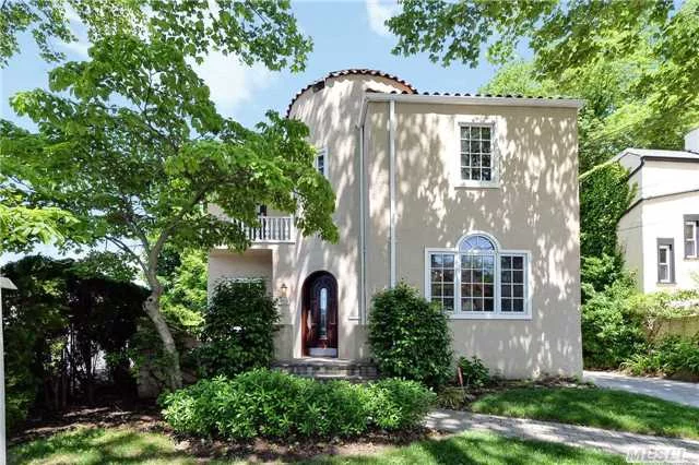 Best Deal In Great Neck! Detached Classic Spanish Style Tudor, New Pella Windows, Doors, And Roof. Great Neck South School.