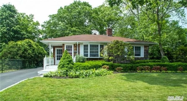 Charming, Immaculate, Open Floorplan Ranch In Sayville Schools. Special Features: Stainless Appliances, Gas Stove & Dryer, Specialty Lighting, Gleaming Wood Flrs, Anderson Windows, New Driveway W/Belgium Block, Fully Fenced Parklike Yard W/Perennial Gardens And Large Shed. Don&rsquo;t Miss This Turn Key Home!