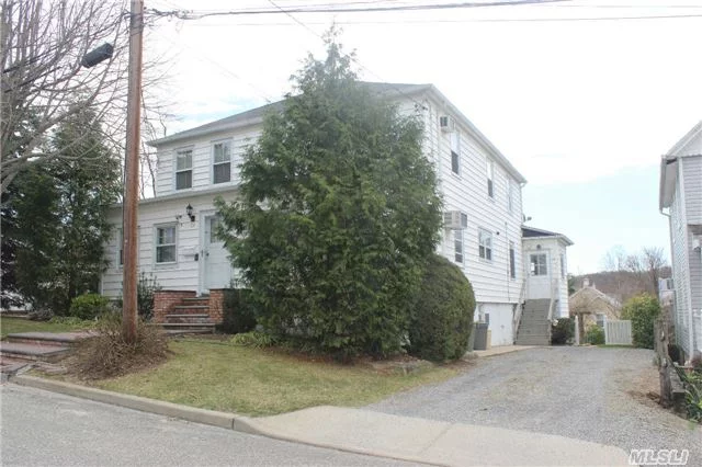 Charming 1 Bedroom Apartment In Home On Quaint Dead End Block. First Floor Includes Private Entrance, Huge Enclosed Porch With All Day Sunlight, Eat In Kitchen, Living Room, And Bathroom (Shower, No Bath); With The Bedroom Upstairs. Gas Heat And Electric Paid By Tenant, On Separate Meters. Hook Ups Are In Place For Tenant Provided Washer/Dryer.