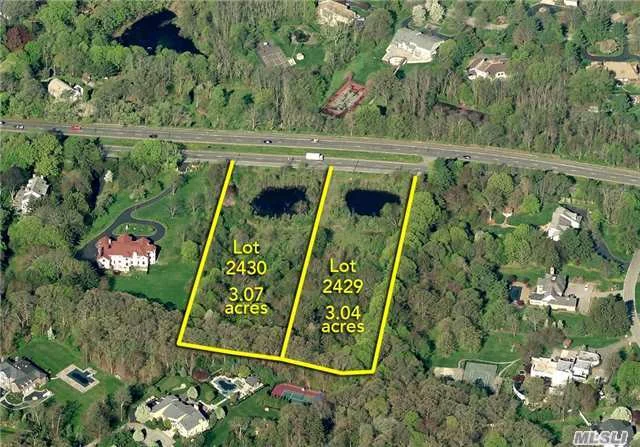 3 Acre Residential Zoning. 2 Lots For Sale. Lot 2429 & Lot 2430. Potential For Religous Use. Aggressive Price Reduction For Immediate Sale