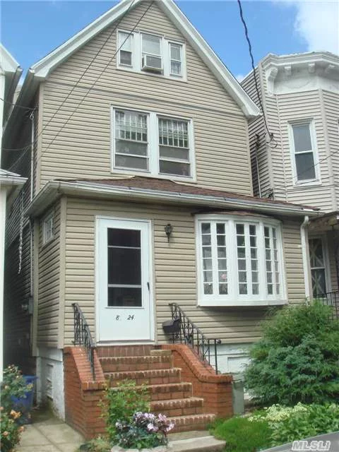 Great Location!Rare Find In Woodhaven !One Block From Forest Park & Tennis Court.5Min To J/Z Train & Array Of Shops, Groceries, Restaurants, Pharmacy, Banks & Other Amenities.Recently Upgraded W/0.5 Bath On Main Level/New Roof & Siding/Hardwood Flooring On All Three Level/Appliances /Furnace In Bsmt, Spacious & Bright Kit W/New Tiles, Wood Panel Walls! Very Well Maintained House