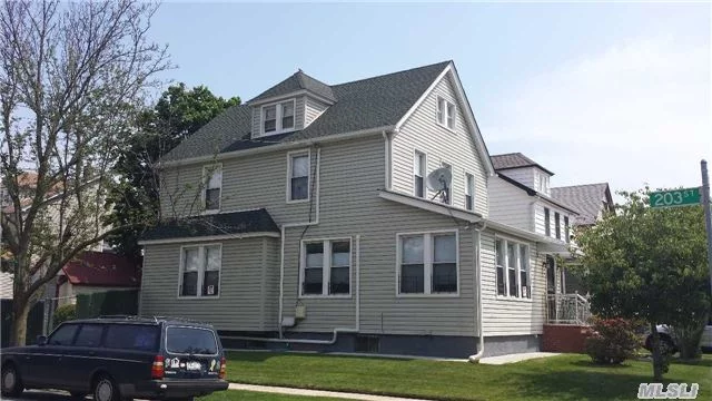 Renovated 2 Family In Bayside, 2 Yrs Of Replacement Of Roof And New Windows, Hardwood Floors.