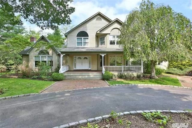 Lovely Custom Built Victorian Home 4000 Sq. Ft. On 1.5 Acres. Four Bedrooms, Two Master Suites. (One Up , One Down.) 3.5 Baths. Large Lr, Fr, Country Kitchen And Dr. Creek Waterfront Home With Privacy That Leads To The Mattituck Inlet To The L.I. Sound. Large Yard And Deck, Two Car Garage With Full Basement. Close To Village Shopping And Marina. A Must See!