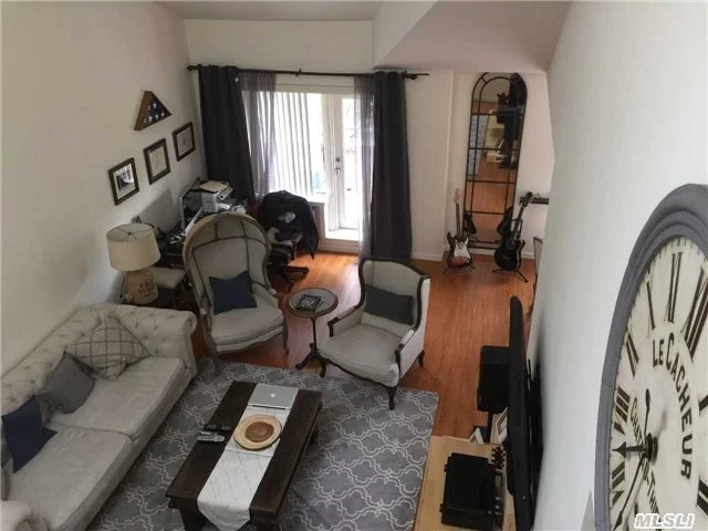 Renovated Large 1 Bedroom Duplex Condo With New Wood Floor On The First Floor, New Stove, New Refrigerate, Spacious And Bright Unit With Tons Of Closet Space, Washer And Dryer And Balcony, Two Parking Spots, Storage Unit Inc. Fabulous Doorman Building!