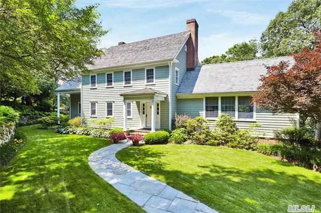 Spacious Custom Ch Colonial, W/ 4 Brs, 2.5 Bths Nestled In The Heart Of The Village Of Roslyn. Grand Lr W/Fpl, Formal Dr, Famrm W/Fpl & Access To Deck & Magnificent Lush, Landscaped .86 Acre.  Oversized Kitchen / Bkfst Area & Access To Deck. Cac, New Roof, All Anderson Windows, Sprinkler System, 2 Car Garage. Laundry Room On Main Gas Line In The Street. Roslyn Sd