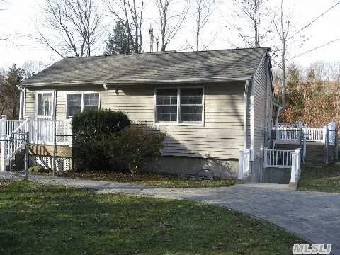 Completely Redone Home - Close To Stony Brook University, Set Back Off Of Road, New Kitchen, Bath & Carpeting + New Everything, Cac - Move Right In!! Extra Security Pet...