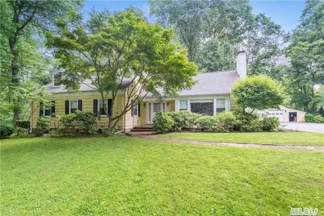 Multi Million Dollar Community! Expand Or Renovate This 4 Bedroom, 3 Bath Farm Ranch On 3.77 Pristine And Private Acres On A Quiet Tree Lined Street. Incredible Opportunity To Purchase A Wonderful Investment Within Walking Distance To Lovely Locust Valley Village And Lirr Within 1/4 Mile.