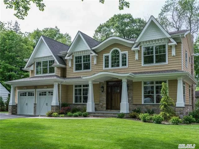 New Construction Colonial In The Flower Hill Section Of Roslyn. Quality Craftsmanship Shows Throughout This 4200 Sq Ft Home From Coffered Ceilings To Custom Marble Chef&rsquo;s Kitchen. Expansive Master Suite With Spa Bath And Large Closets.