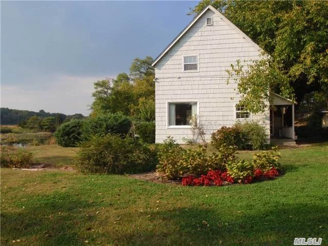 Lovely Estate Cottage, Waterfront On Creek. A Stones Throw To Private Beach On Long Island Sound. Shared Tennis Court, New Bathrooms And Kitchen. Owner Will Consider Short Term Lease.Year Round Rent $5, 500 Per Month. Tenant To Pay Broker Fee.