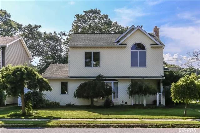 Updated Cape In Sayville Sd Features Spacious Lr/Dr Combo, Sunny And Bright Eik W/Half Moon Window, Bdrm On 1st Floor Offers Ose To Backyard, Fba W/Beautiful Soaking Tub, 2nd Floor Updated In 2004 W/Master Bedroom W/Vaulted Ceiling/Moon Window/Fba/Large Closet, 3rd Bedroom, Lrg Storage Closet, Access To Storage In Attic, Enclosed Backyard. W/Star $8, 941.08