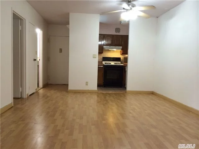 Rare Opportunity---Excellent Location. Mins Walk To #7 Train And Lirr. Well Kept Bldg. Great Soundproof. Fully Renovated Unit. Hardwood Floor. Facing South. Oversized Bedroom With Big Closets. Huge Balcony. Washer / Dryer In Unit. Same Low Maintenance For More Than 10 Years. Financially Solid. No Flip Tax / Assessment. All Info For Ref Only. Verify On Own Before Purchase.